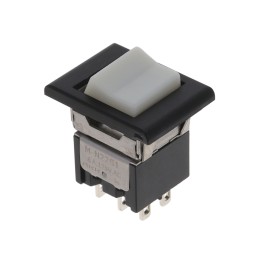 1 pcs : MN22TJW01-FB-1A - SWITCH ROCKER MINIATURE SNAP
