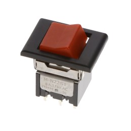 1 pcs : MN22TJW01-FC-1A - SWITCH ROCKER MINIATURE SNAP