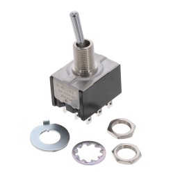 1 pcs : MN32SS1W01 - SWITCH TOGGLE 3PDT 6A 125V