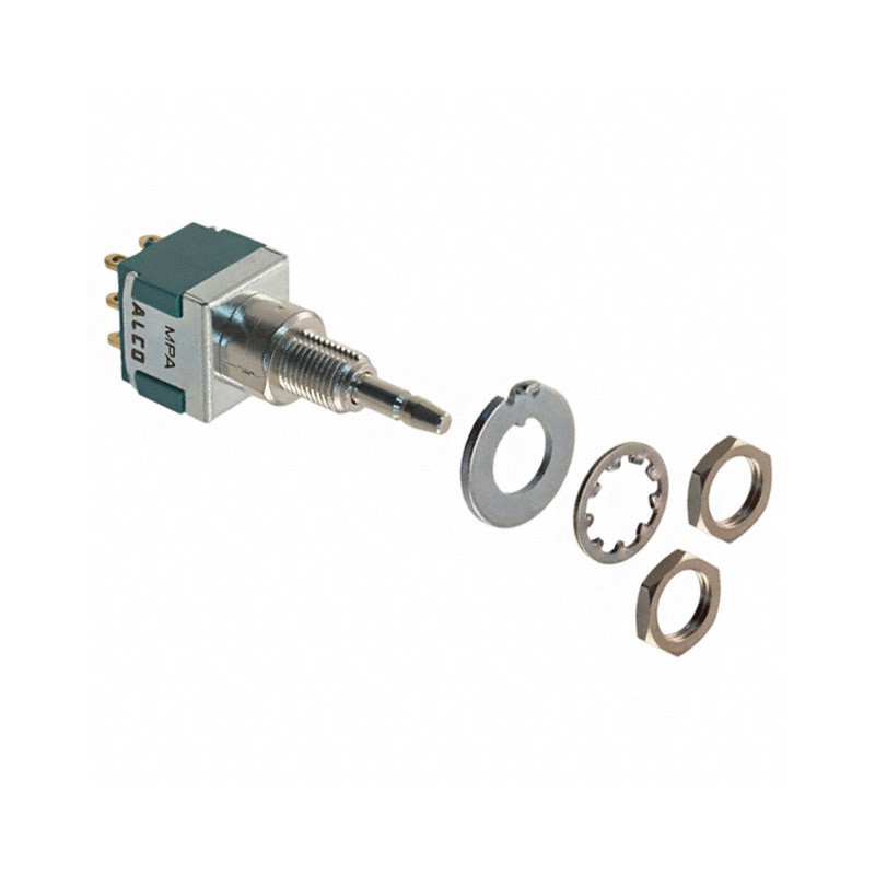 1 pcs : MPA206N - SWITCH PUSHBUTTON DPDT 6A 125V