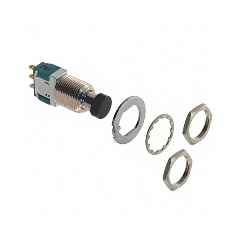 1 pcs : MPG106D - SWITCH PUSHBUTTON SPDT 6A 125V