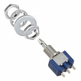 1 pcs : MPS-103F - SWITCH PUSHBUTTON SPDT 3A 125V