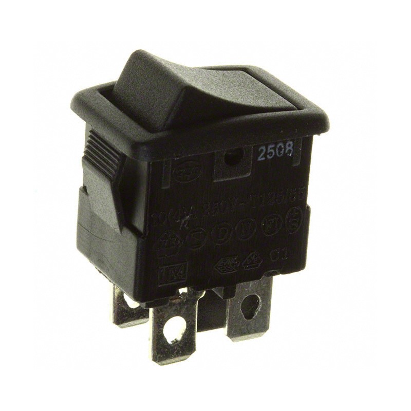 1 pcs : MR210C2NBB - SWITCH ROCKER DPST 10A 125V