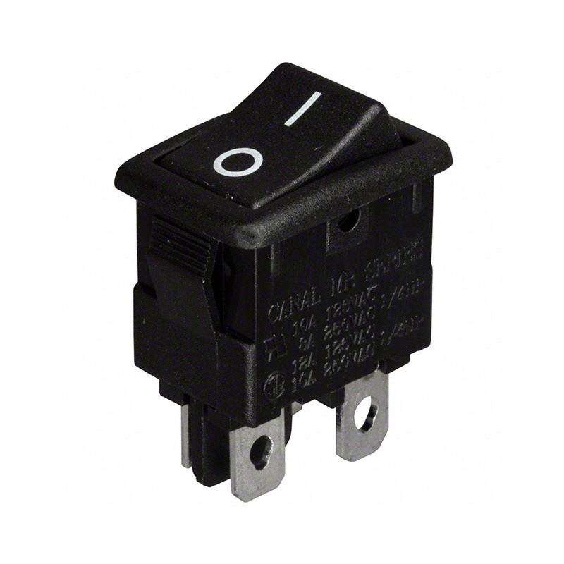 1 pcs : MR210C5NBB - SWITCH ROCKER DPST 10A 125V