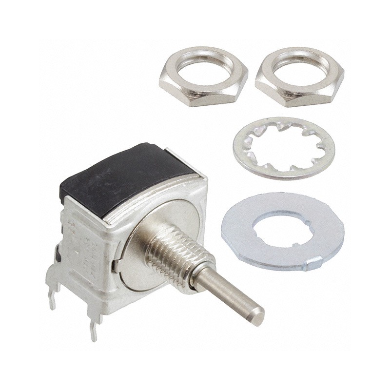 1 pcs : MRB12H - SWITCH ROTARY 2POS 0.4VA 28V