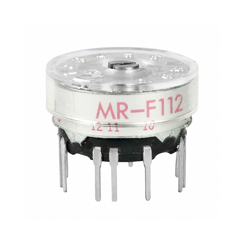 1 pcs : MRF112 - SWITCH ROTARY 2-12POS 0.4VA 28V