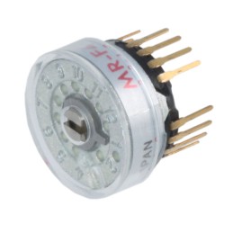 1 pcs : MRF403 - SWITCH ROTARY 2-3POS 0.4VA 28V