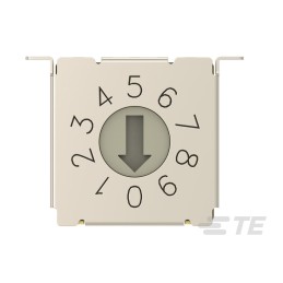 1 pcs : MRSSH4DC10SMGWTR - SW ROTARY DIP BCD COMP 0.4VA 20V