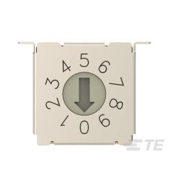 1 pcs : MRSSH4DR10SMGWT - SWITCH ROTARY DIP BCD 0.4VA 20V