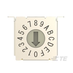 1 pcs : MRSSH4DR16SMGWTR - SWITCH ROTARY DIP HEX 0.4VA 20V