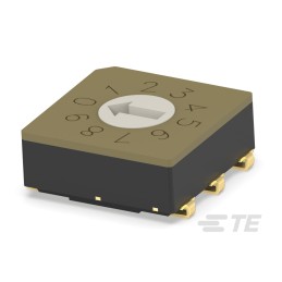 1 pcs : MRSSV0DC10SMJTR - SW ROTARY DIP BCD COMP 0.4VA 20V