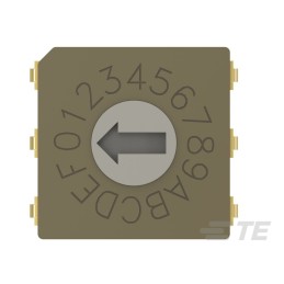 1 pcs : MRSSV0DC16SMJTR - SW ROTARY DIP HEX COMP 0.4VA 20V