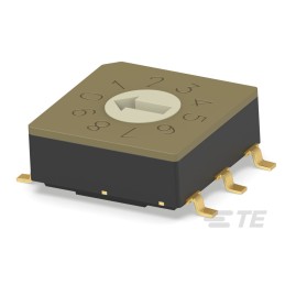 1 pcs : MRSSV0DR10SMGWT - SWITCH ROTARY DIP BCD 0.4VA 20V