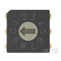 1 pcs : MRSSV1DC10SMJTR - SW ROTARY DIP BCD COMP 0.4VA 20V