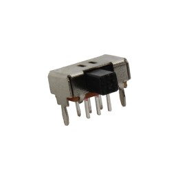 1 pcs : MS2208L4 - SWITCH SLIDE DPDT 0.3A 30V
