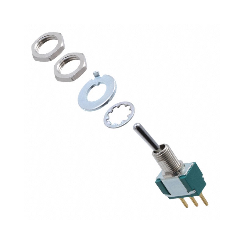 1 pcs : MTA106DPC - SWITCH TOGGLE SPDT 6A 125V