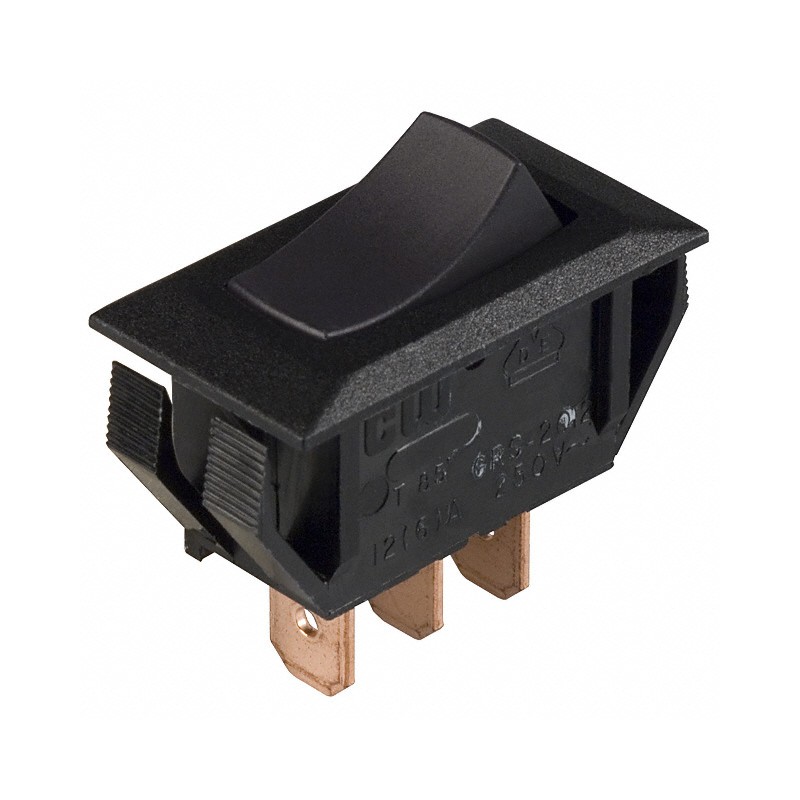 1 pcs : NBA-111-BI31-00 - SWITCH ROCKER SPDT 16A 125V