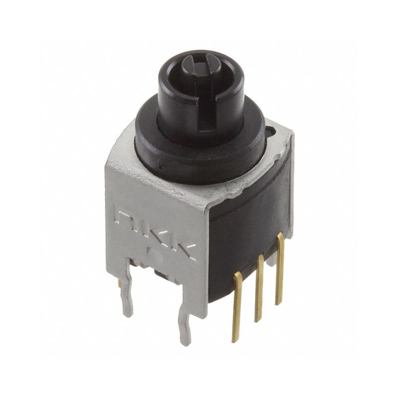 1 pcs : NR01103ANG13 - SWITCH ROTARY 3POS 0.4VA 28V