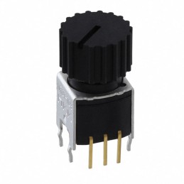 1 pcs : NR01103ANG13-1A - SWITCH ROTARY 3POS 0.4VA 28V