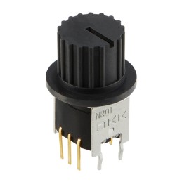 1 pcs : NR01103ANG13-2A - SWITCH ROTARY 3POS 0.4VA 28V