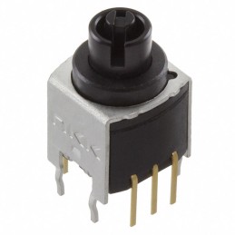 1 pcs : NR01104ANG13 - SWITCH ROTARY 4POS 0.4VA 28V
