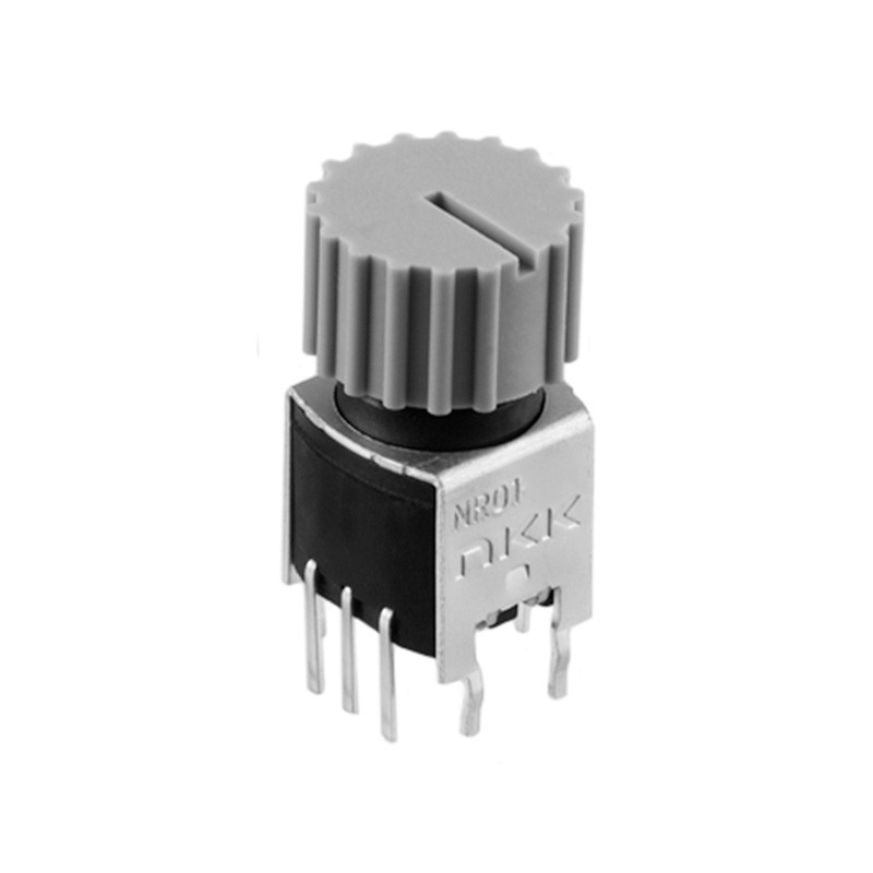 1 pcs : NR01104ANG13-1H - SWITCH ROTARY 4POS 0.4VA 28V