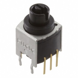 1 pcs : NR01105ANG13 - SWITCH ROTARY 5POS 0.4VA 28V