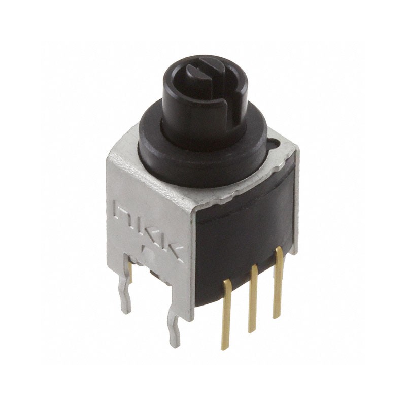 1 pcs : NR01105ANG13 - SWITCH ROTARY 5POS 0.4VA 28V