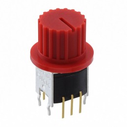1 pcs : NR01105ANG13-2C - SWITCH ROTARY 5POS 0.4VA 28V