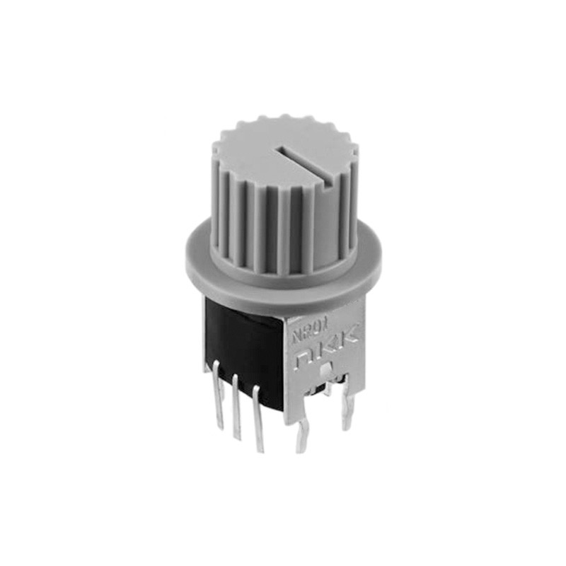 1 pcs : NR01105ANG13-2H - SWITCH ROTARY 5POS 0.4VA 28V