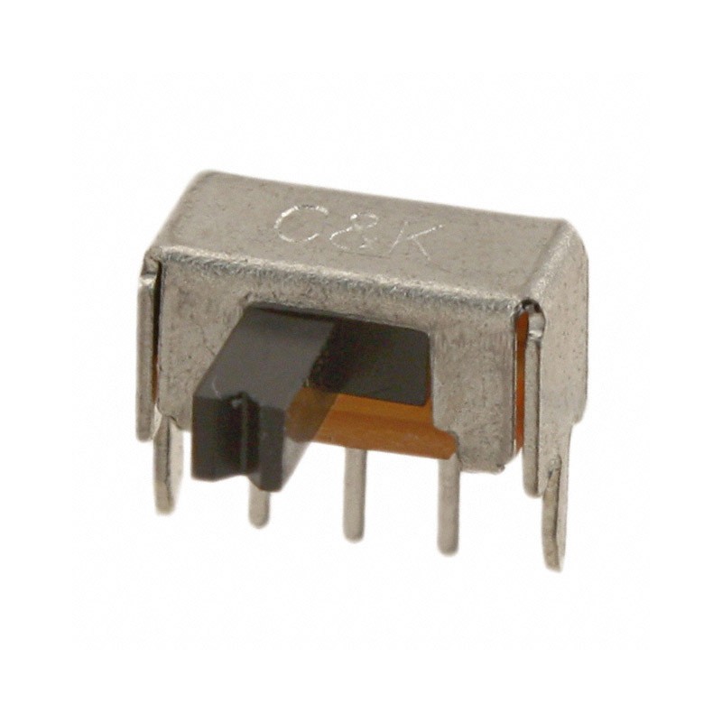 1 pcs : OS102011MA1QN1 - SWITCH SLIDE SPDT 100MA 12V