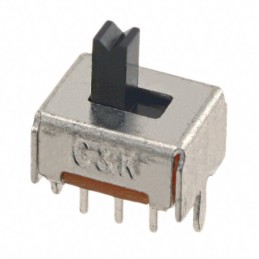 1 pcs : OS202011MS2QN1 - SWITCH SLIDE DPDT 100MA 12V