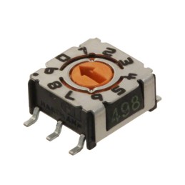 1 pcs : P36S102 - SW ROTARY DIP BCD COMP 0.1A 24V
