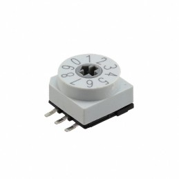 1 pcs : P65SMT701 - SWITCH ROTARY DIP BCD 0.2A 50V