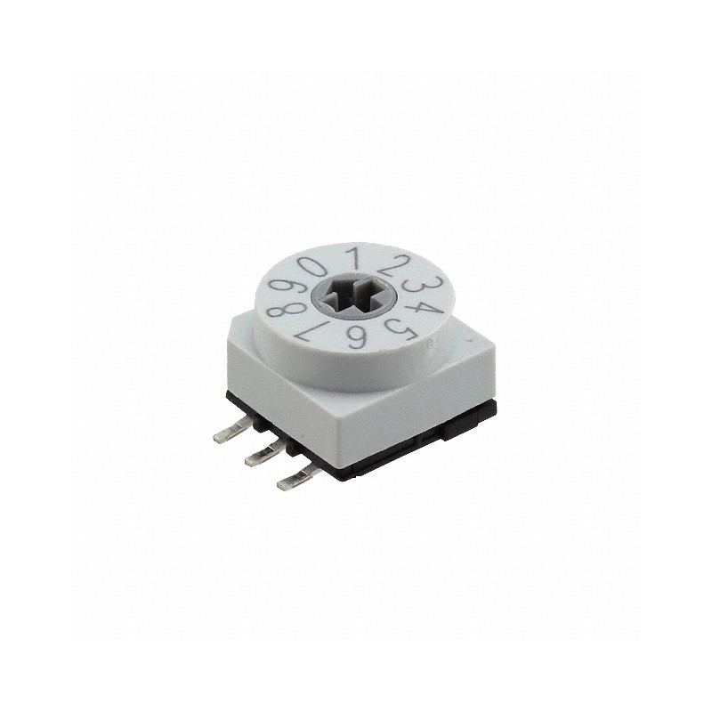 1 pcs : P65SMT701 - SWITCH ROTARY DIP BCD 0.2A 50V