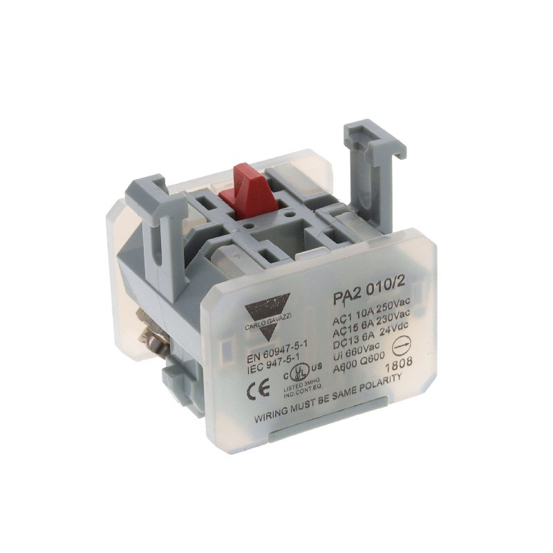 1 pcs : PA2010/2 - CONTACT BLOCK SPST-NC 10A 250V