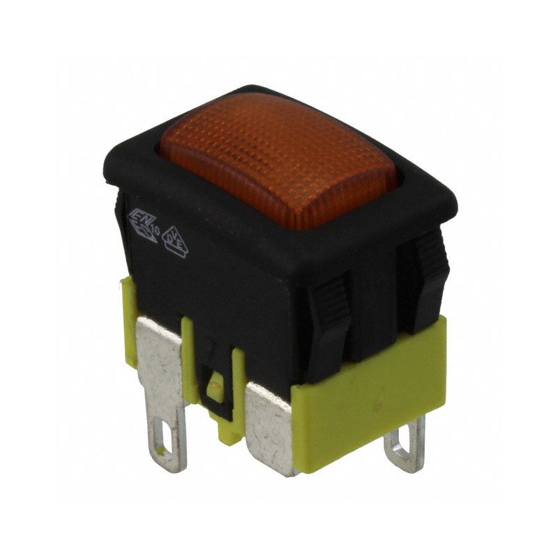 1 pcs : PA421C1000-124 - SWITCH PUSHBUTTON SPST 16A 125V