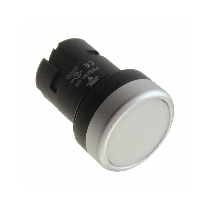 1 pcs : PB22BF0W - CONFIG SW BODY PUSHBUT NON-ILLUM