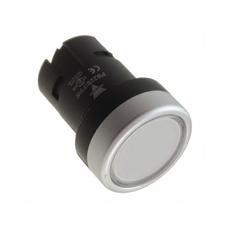 1 pcs : PB22BIF0W - CONFIG SW BODY PUSHBUTTON ILLUM
