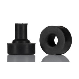 1 Bag of 2 - RS PRO Round M10 Anti Vibration Mount with 100 Compression Load