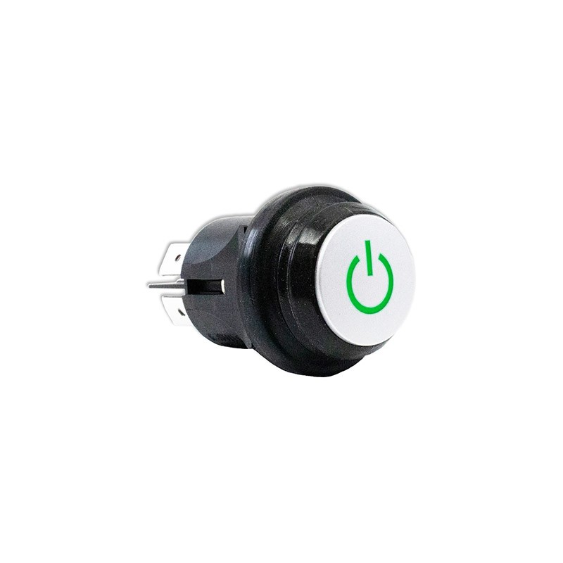 1 pcs : PB66EE2CR6P31 - PUSHBUTTON SWITCH DPDT OFF-ON (1
