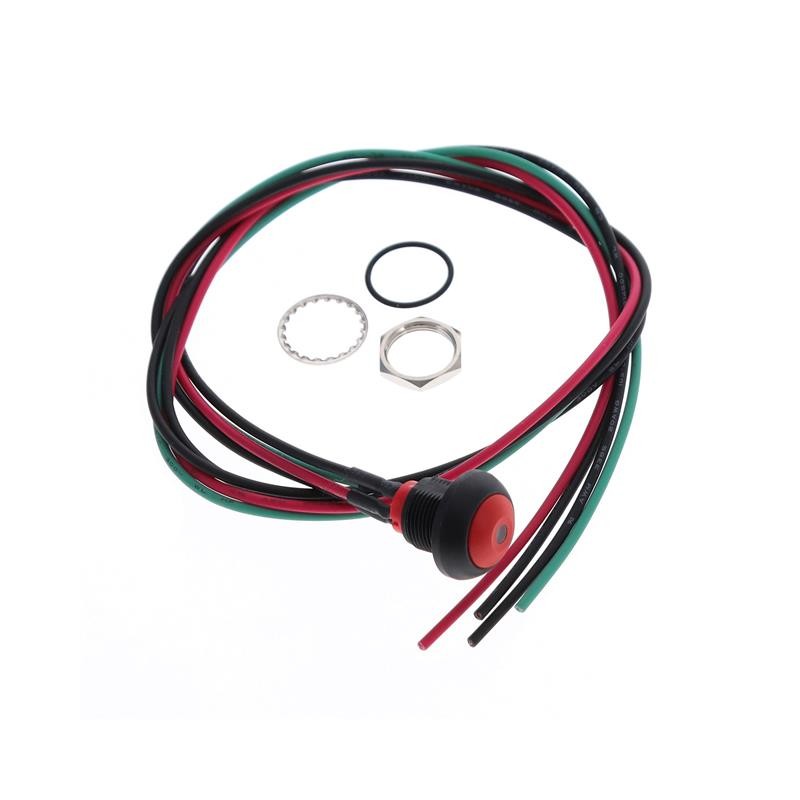 1 pcs : PB6B2FM3M1CAL05Y500 - SWITCH PUSH SPST-NO 125MA 125V