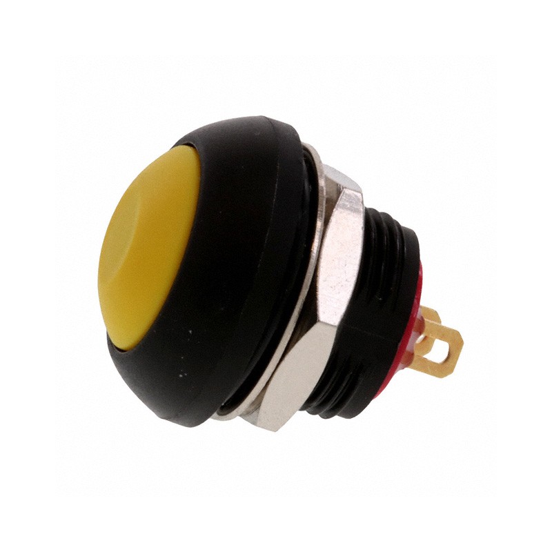 1 pcs : PB6B2FM5M1CAL00 - SWITCH PUSH SPST-NO 125MA 125V