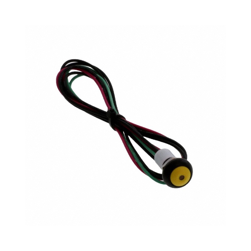 1 pcs : PB6B2FM5M1CAL06S500 - SWITCH PUSH SPST-NO 125MA 125V