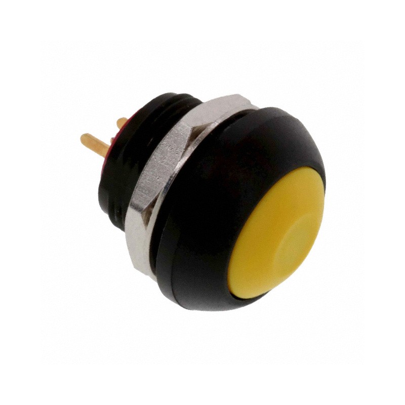 1 pcs : PB6B2FM5M4CAL00 - SWITCH PUSH SPST-NO 125MA 125V