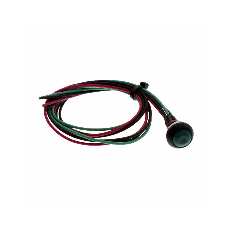 1 pcs : PB6B2FM6M1CAL01Y500 - SWITCH PUSH SPST-NO 125MA 125V