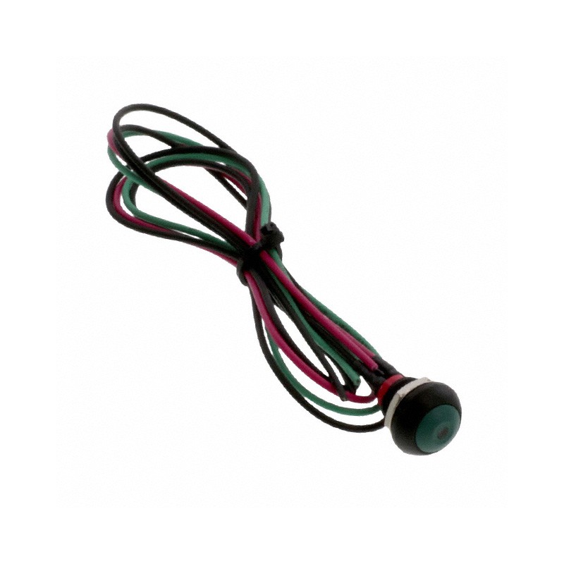 1 pcs : PB6B2FM6M1CAL07Y500 - SWITCH PUSH SPST-NO 125MA 125V