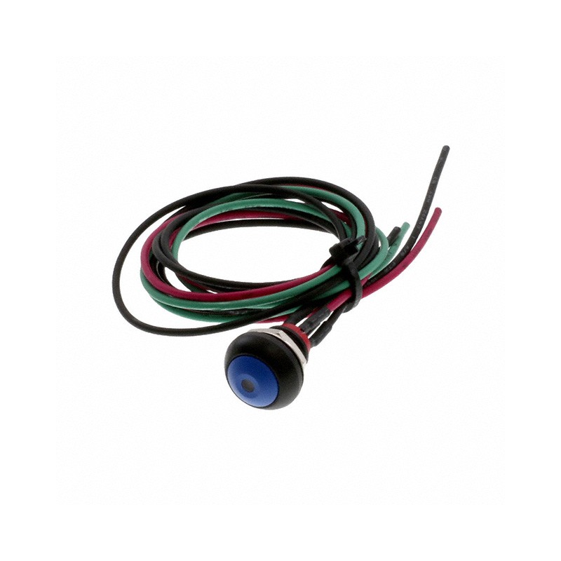 1 pcs : PB6B2FM7M1CAL07Y500 - SWITCH PUSH SPST-NO 125MA 125V