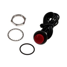 1 pcs : PB6B2HS3M1CAL00Y500 - SWITCH PUSH SPST-NO 125MA 125V