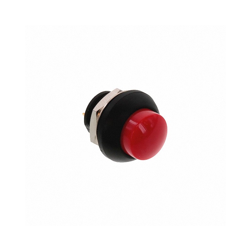 1 pcs : PB6B2HS3M4CAL00 - SWITCH PUSH SPST-NO 125MA 125V